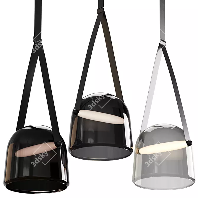 Title: Sleek and Affordable Pendant Lamp 3D model image 1