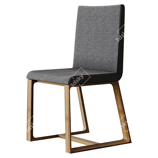 Halley Chair: Modern Design, Unparalleled Comfort 3D model image 1