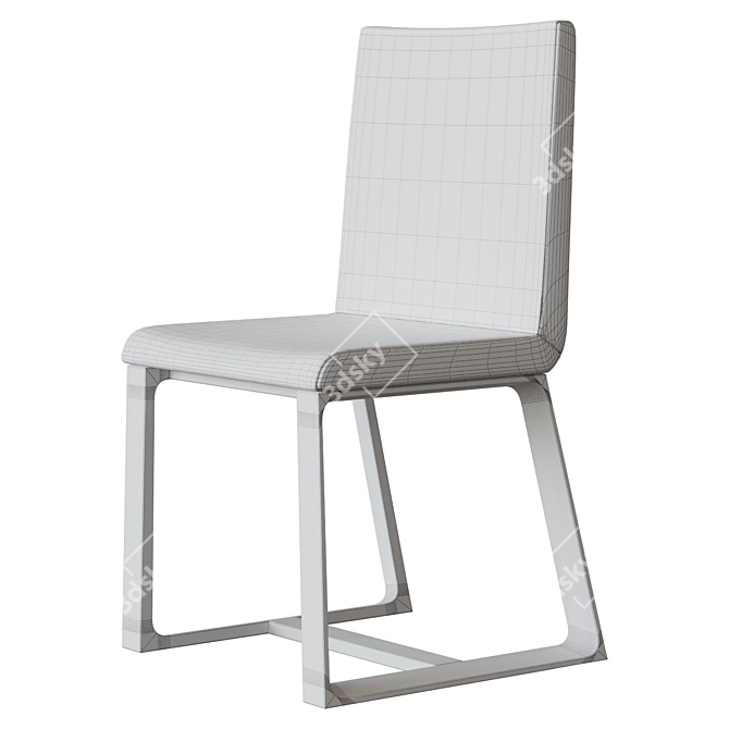 Halley Chair: Modern Design, Unparalleled Comfort 3D model image 2