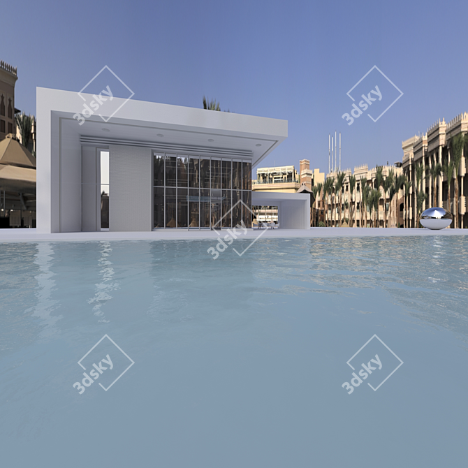 Egyptian Daytime HDRI 83 3D model image 4