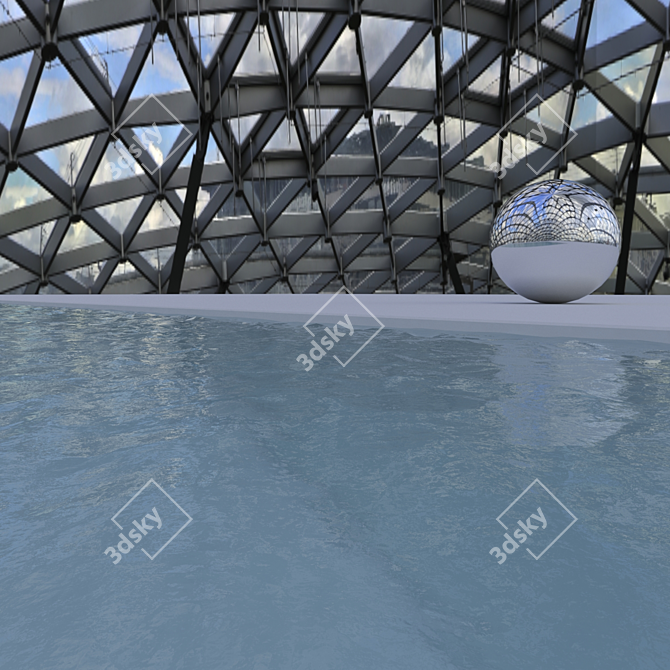 Title: Daytime HDRI Panorama in Moscow 3D model image 6