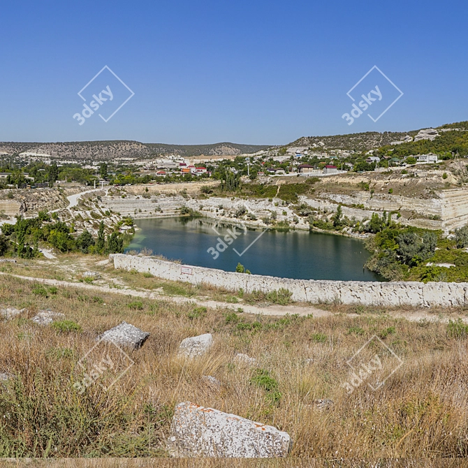 Title: HDRI 90: Daylight Illumination in Crimea 3D model image 8