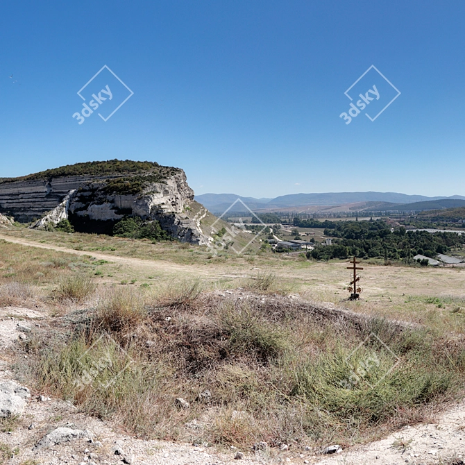 Spherical HDRI Map: Daytime in Crimea 3D model image 7