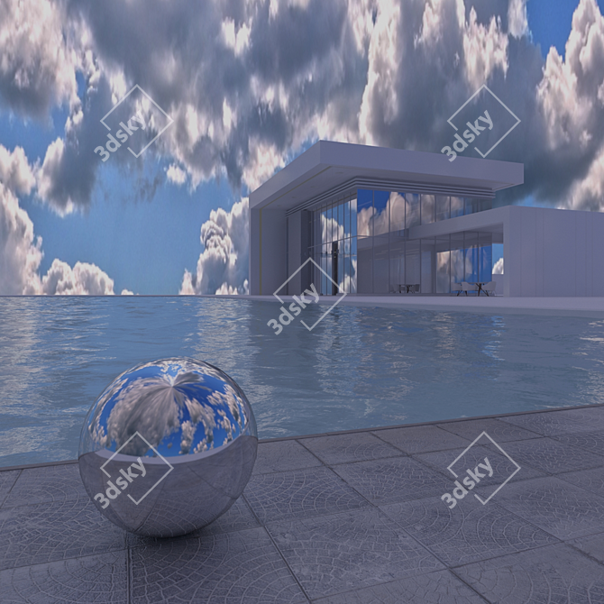 Title: High-Res Aerial HDRI 3D model image 2