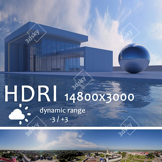 High-Definition Aerial HDRIs 3D model image 1