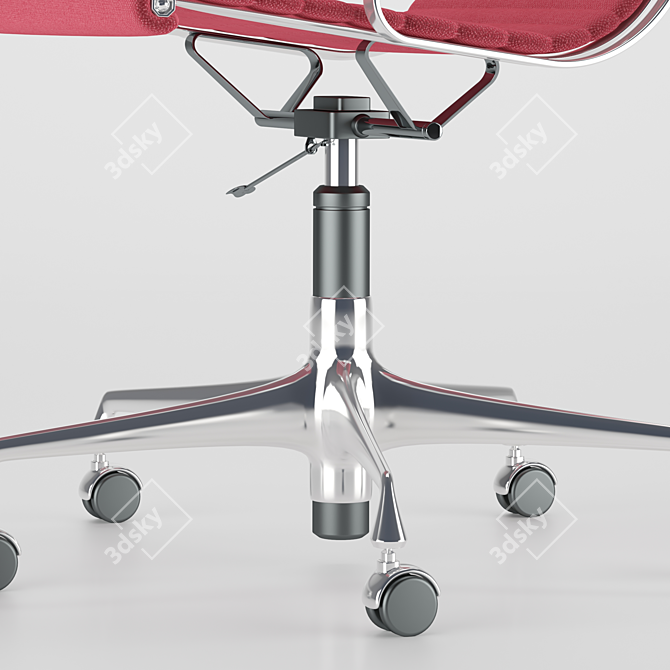ErgoMax Office Chair 3D model image 3