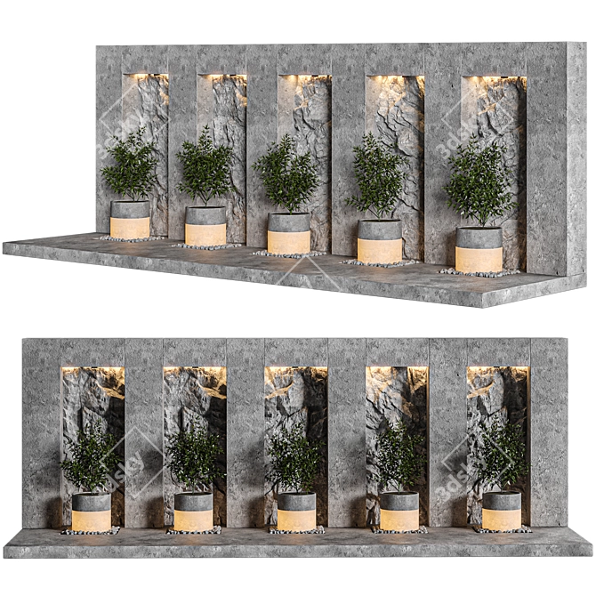 2015 Outdoor Plant: Versatile, Realistic, High-Quality 3D model image 6