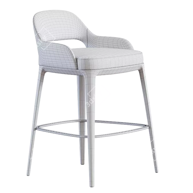 Sophie Lite Chair: Sleek and Elegant 3D model image 5