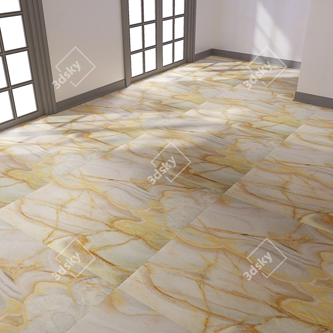 Multicolor Marble Onyx | 2 Mat | High Quality 3D model image 5
