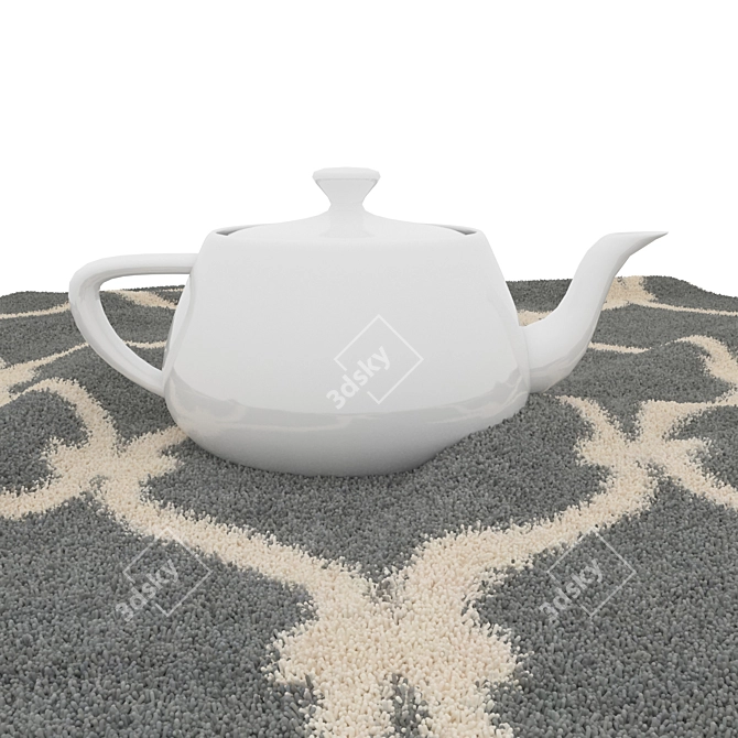 Round Rug Set - Versatile and Realistic 3D Models 3D model image 5