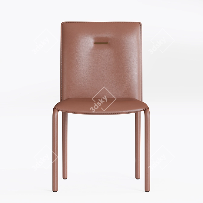 Elegant Poltrona Chair 3D model image 3