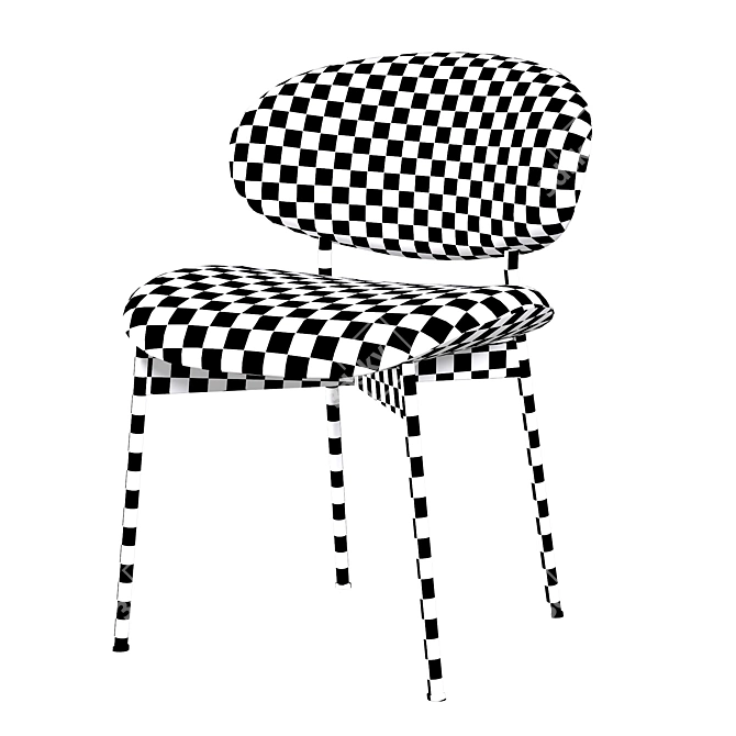 
Sleekly Modern Luz Chair 3D model image 4