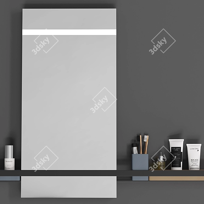 BERTOCCI Fly LED Bathroom Mirrors 3D model image 2