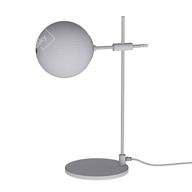 Title: Kilinski Art Table Lamp 3D model image 4