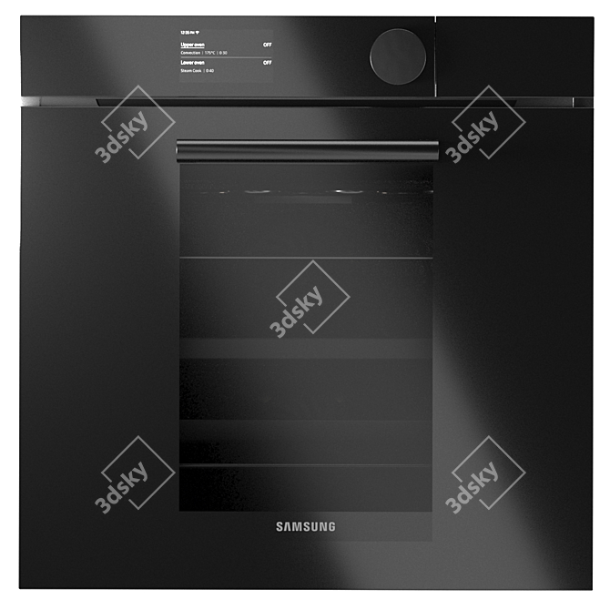 Samsung Kitchen Set: Cook, Bake, Refrigerate 3D model image 3