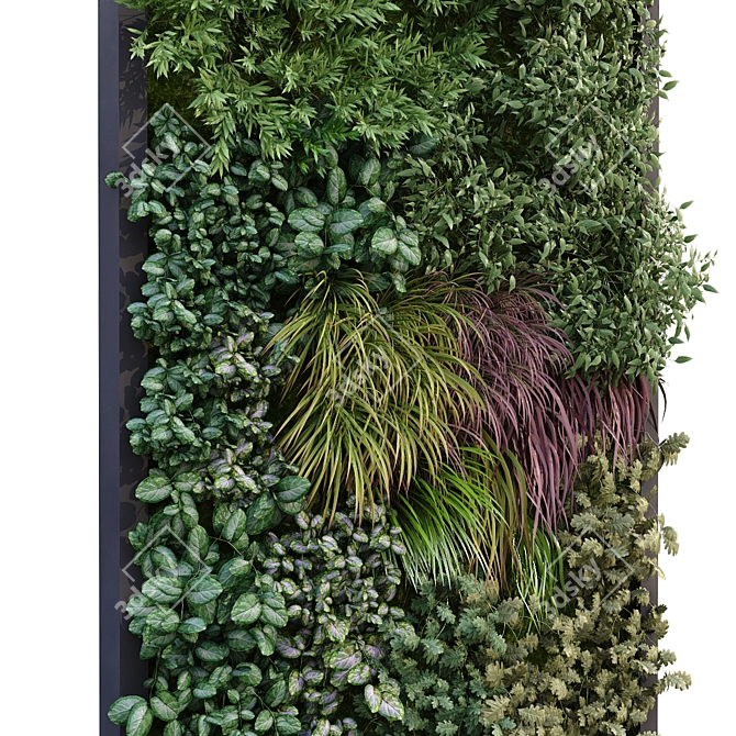 Dynamic Greenwall Set 181 3D model image 3