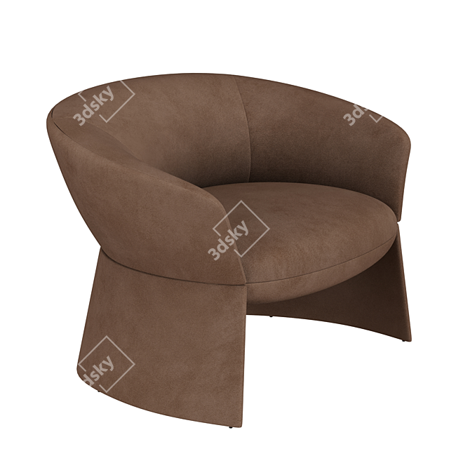 Swale Armchair: Superior Comfort and Style 3D model image 2