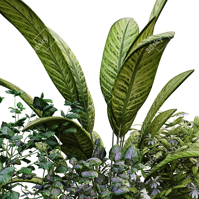 Greenery Box: Botanical Set 188 3D model image 6