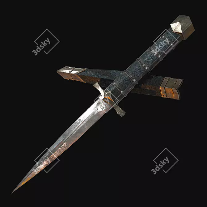 Sleek Polyblade 3D model image 3