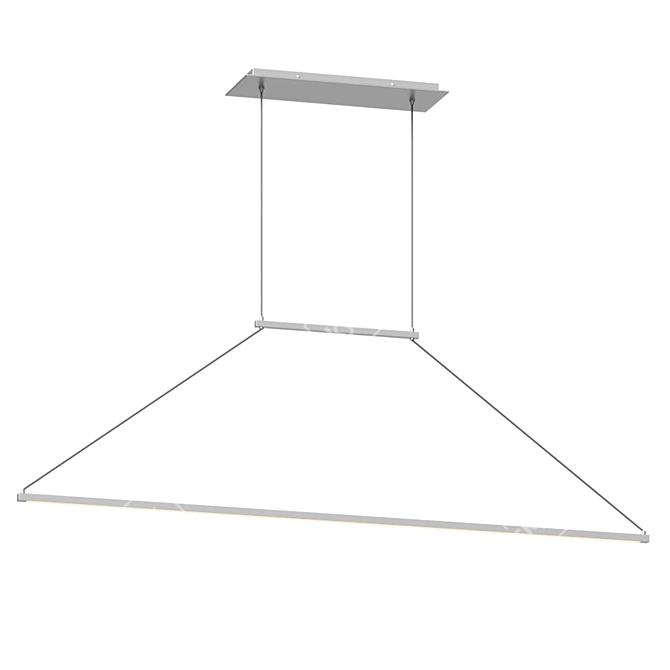 Sleek Forma Linear Suspension 3D model image 2