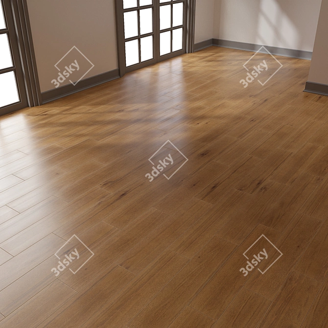 Parquet 2: High-Res PBR Flooring 3D model image 3