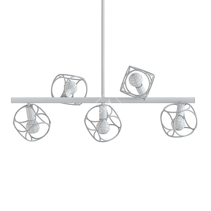 Orren Ellis Pendant Light: Sleek 2014 Design 3D model image 2