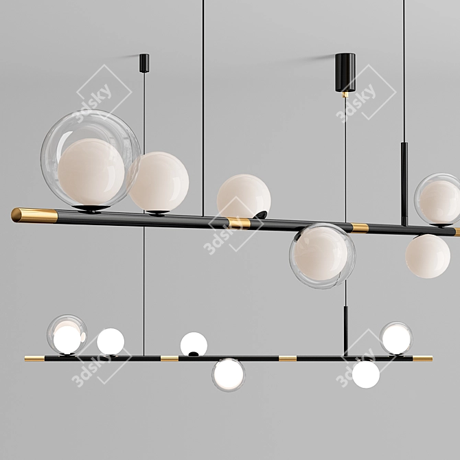 Elegant GOTFRID 2016 Design Lamp 3D model image 2