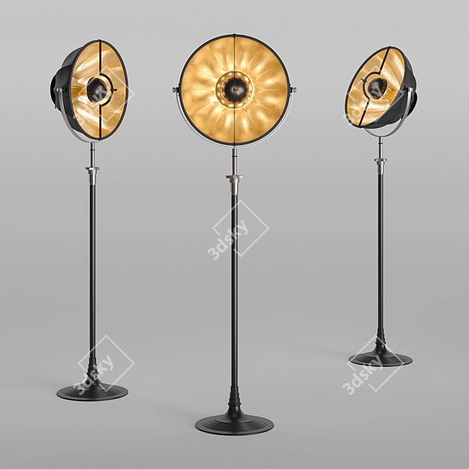 Fortuny Atelier 41 Studio Floor Lamp 3D model image 2