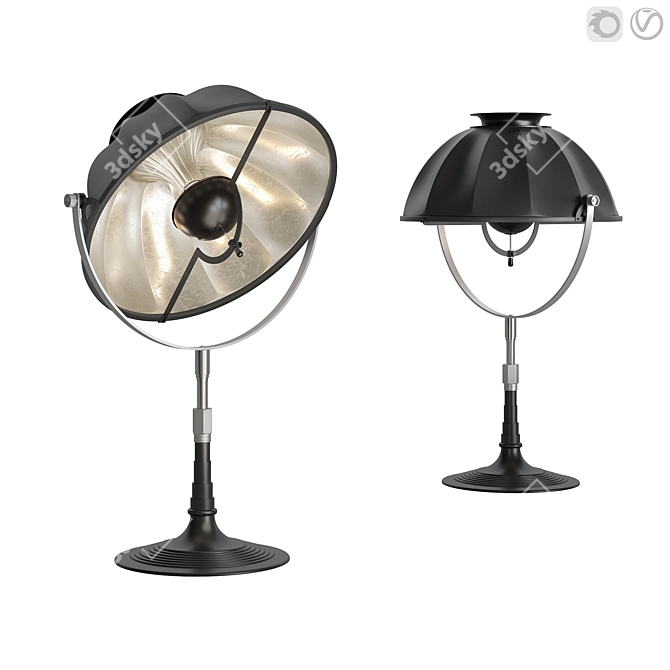 Fortuny Armilla 32 Table Lamp: Restoration Hardware 3D model image 5