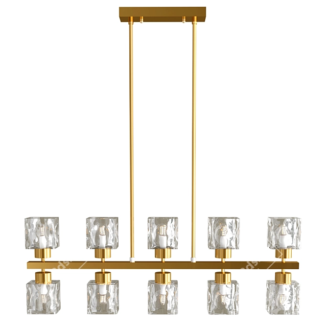 Delicious Gelato Trio: Modern Design Lamps 3D model image 1