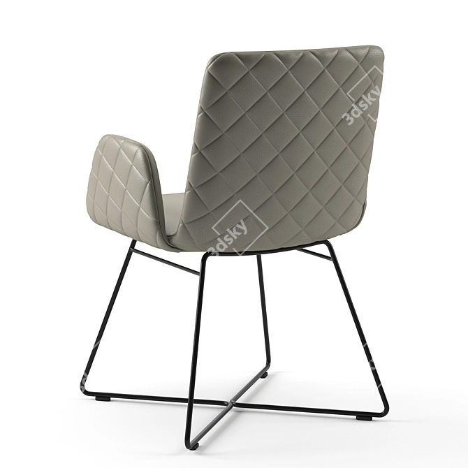 Sleek Lotta Chair - Stylish and Comfortable 3D model image 3