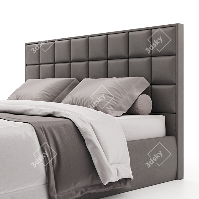 Sensor Sleep Quad Bed - Ultimate Comfort 3D model image 2