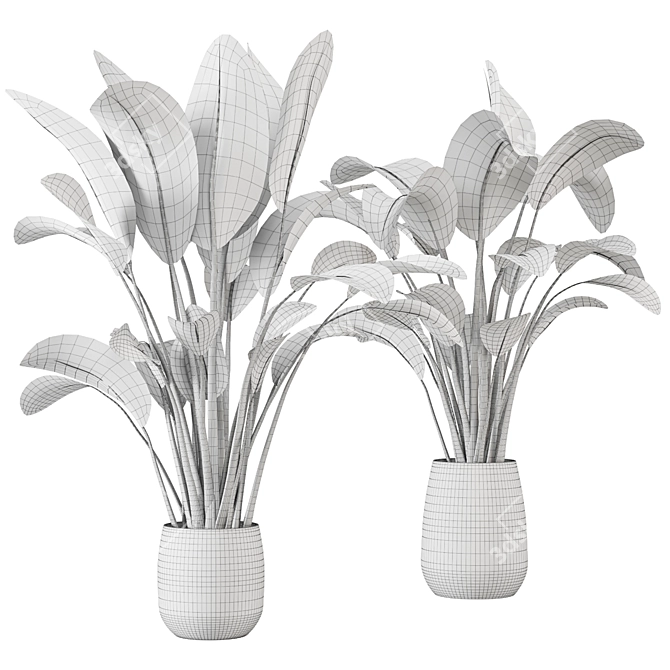 Indoor Greenery Collection - Set 113 3D model image 6