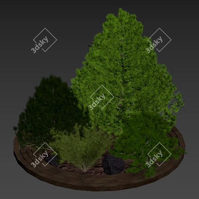 Outdoor Plant Collection Vol. 21 3D model image 3