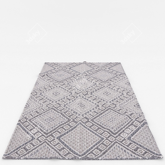 Versatile Rug Set: 6 Stunning Options 3D model image 6