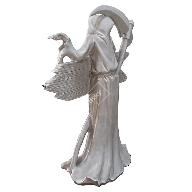 Grim Reaper Skeleton 3D Model 3D model image 5