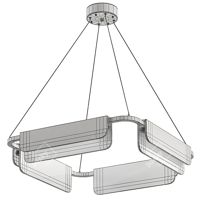 Elegant Senora Design Lamps 3D model image 3