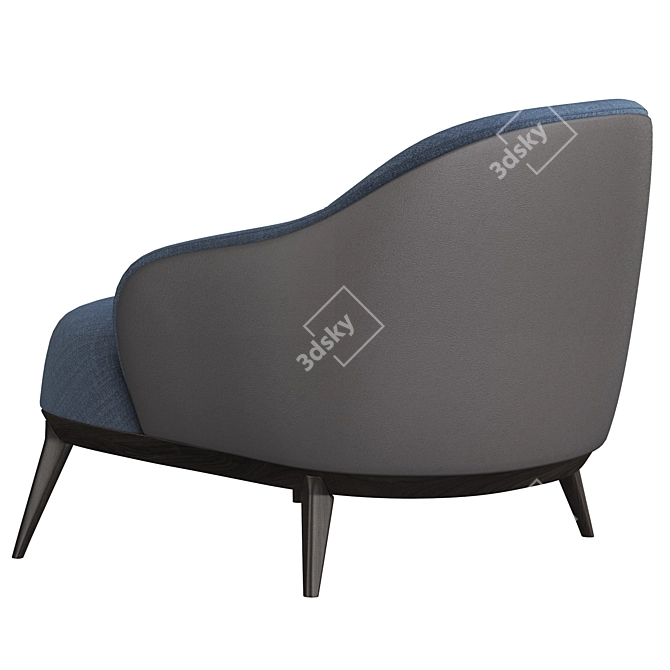 Sleek Minotti Leslie Sofa 3D model image 3