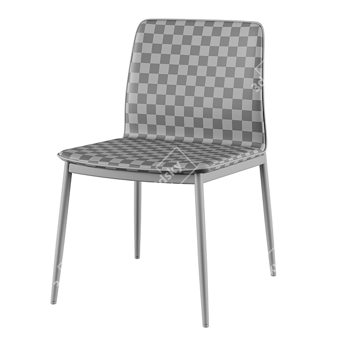 Modern BoConcept Torino Chair & Newport Table Set 3D model image 10