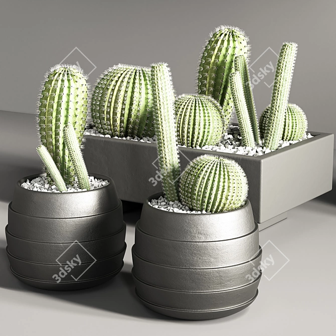 Modern Indoor Plant Stand 37 3D model image 3