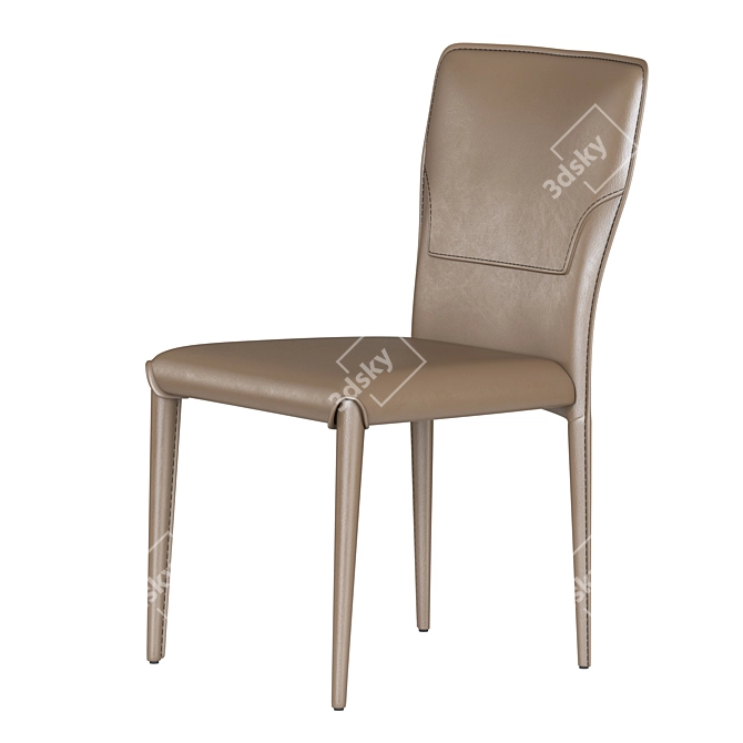 Modern and Elegant Ondarreta Chair 3D model image 1