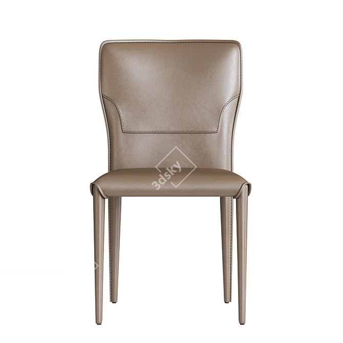 Modern and Elegant Ondarreta Chair 3D model image 2