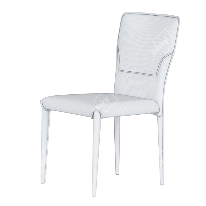 Modern and Elegant Ondarreta Chair 3D model image 4