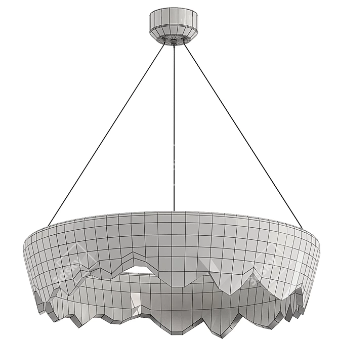 Oddly C: Modern Design Lamp 3D model image 2