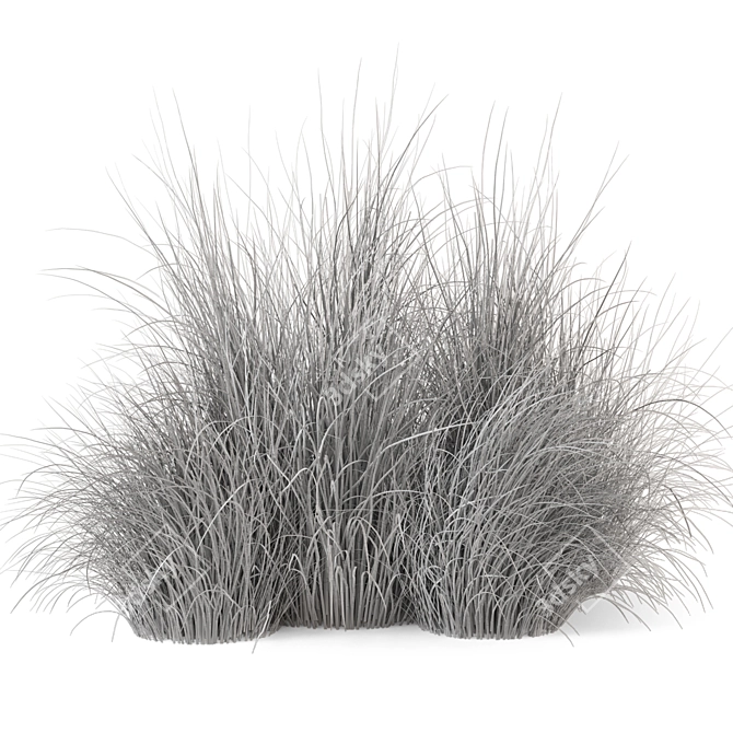 Outdoor Bush Set 310 - High-Quality 3D Plants 3D model image 6