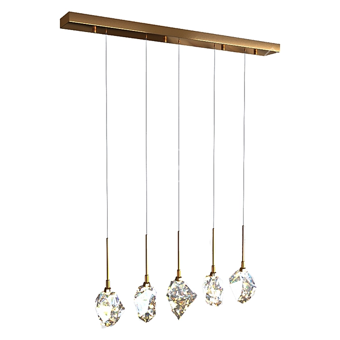 Sofitroom Diamante L110 Pendant: Illuminate with Elegance 3D model image 1