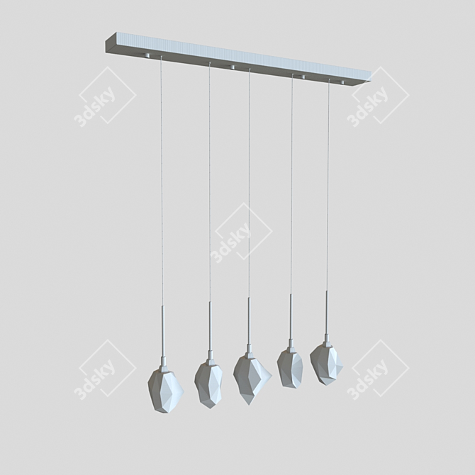 Sofitroom Diamante L110 Pendant: Illuminate with Elegance 3D model image 2