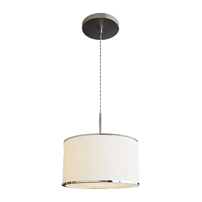 Elegant Evita Pendant Lamp 3D model image 1