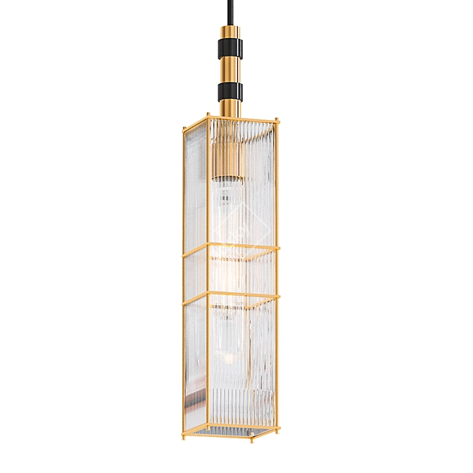 Arbor Pendant Light: Modern Design, Precise Dimensions 3D model image 1