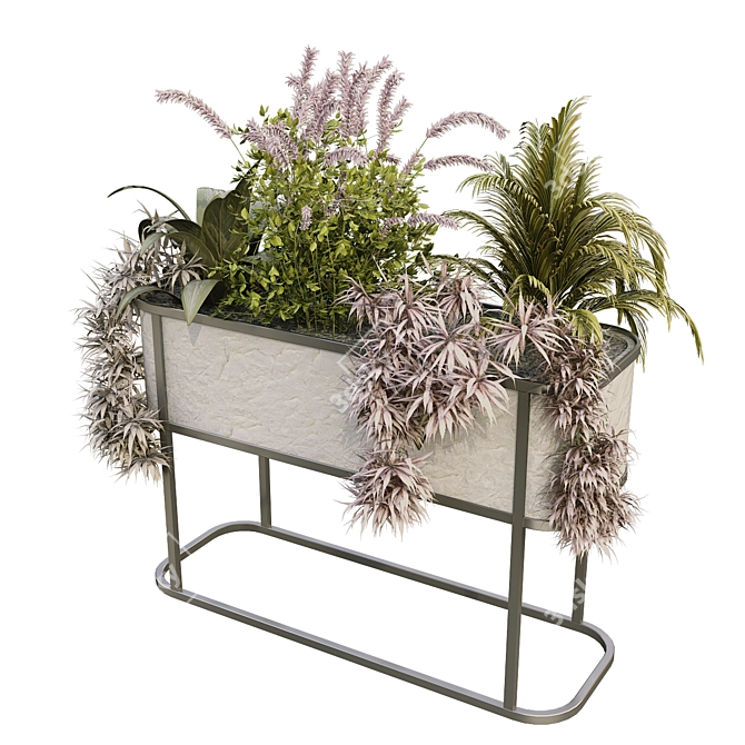 Botanical Bliss: 192-Piece Plant Box Set 3D model image 4